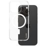 CARE by PanzerGlass Flagship iPhone 16 Pro MagSafe Hoesje Hardcase Backcover - Transparant / Wit