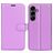 Mobigear Classic Samsung Galaxy S25 FE Hoesje Bookcase Portemonnee - Paars