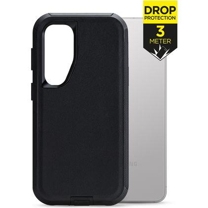 Mobilize Defender Samsung Galaxy S24 FE Hoesje Hardcase Backcover Shockproof - Zwart