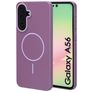Mobiparts Slim Line Samsung Galaxy A56 MagSafe Hoesje Hardcase Backcover - Imperial Purple