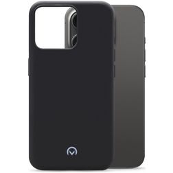 Mobilize Rubber Gelly iPhone 15 Pro Hoesje Flexibel TPU Backcover - Matt Black