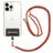 Mobigear Lanyard Universeel Verstelbaar Telefoonkoord - Rood / Groen