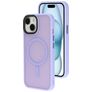 Mobiparts Hardcover iPhone 15 MagSafe Hoesje Hardcase Backcover - Satin Lila