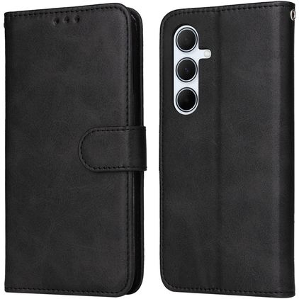 Mobigear Wallet Samsung Galaxy A36 Hoesje Bookcase Portemonnee - Zwart
