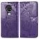 Mobigear Butterfly Nokia 7.2 Hoesje Bookcase Portemonnee - Paars