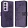 Mobigear Butterfly OPPO Reno 12 Pro Hoesje Bookcase Portemonnee - Paars