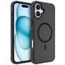 Mobigear Traveller iPhone 16 Plus MagSafe Hoesje Hardcase Backcover Shockproof - Zwart