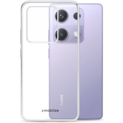 Mobilize Gelly Case Doorzichtig Xiaomi Redmi Note 14S Hoesje Flexibel TPU Backcover - Transparant