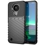 Mobigear Groove Nokia 1.4 Hoesje Flexibel TPU Backcover - Zwart