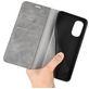 Mobigear Retro Slim Motorola Moto G82 Hoesje Bookcase Portemonnee - Grijs