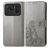 Mobigear Clover Xiaomi Mi 11 Ultra Hoesje Bookcase Portemonnee - Grijs
