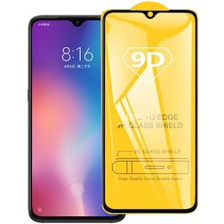 Mobigear Premium Xiaomi Redmi Note 8 Glazen Screenprotector - Case Friendly - Zwart