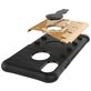 Mobigear Grip Stand iPhone XS Hoesje Hardcase Backcover Shockproof met Standaard - Goud