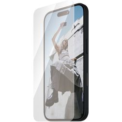 SAFE by PanzerGlass Ultra-Wide-Fit iPhone 16 Glazen Screenprotector - Case Friendly + Installatieframe