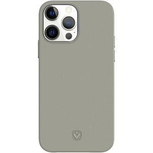 Valenta Snap Luxe iPhone 13 Pro Hoesje Echt Leer Backcover - Grijs