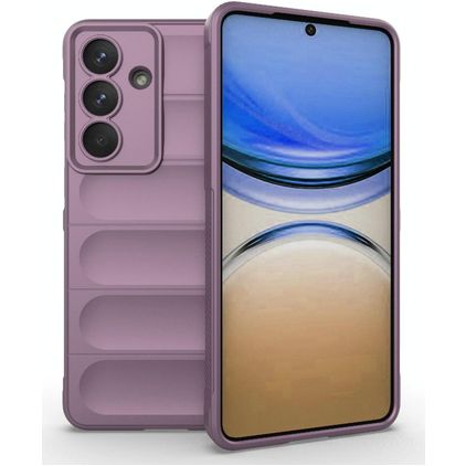 Mobigear Bumpy Samsung Galaxy S26 Plus Hoesje Flexibel TPU Backcover - Paars