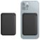 Mobigear Wallet Pasjeshouder - 3 Pasjes - MagSafe Compatible - Zwart