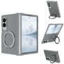 Mobigear 360 Rotating Ring Samsung Galaxy Z Fold 8 Ultra MagSafe Hoesje Hardcase Backcover met Ringhouder - Grijs
