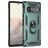Mobigear Armor Ring Google Pixel 6 Pro Hoesje Hardcase Backcover Shockproof met Ringhouder - Groen