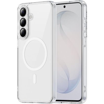 Mobigear Shockproof Doorzichtig Samsung Galaxy S26 FE MagSafe Hoesje Hardcase Backcover - Transparant