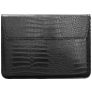 Mobigear Envelope Croco Laptop Sleeve (max 19 cm x 30 cm) Laptop hoes - Zwart