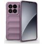 Mobigear Bumpy Xiaomi 15 Hoesje Flexibel TPU Backcover - Paars