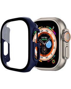 Mobigear Colors Apple Watch Ultra - 49 mm Hardcase Hoesje - Blauw