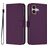 Mobigear Urban Wallet iPhone 16 Hoesje Bookcase Portemonnee - Paars