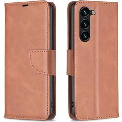 Mobigear Excellent Samsung Galaxy S25 Plus Hoesje Bookcase Portemonnee - Bruin