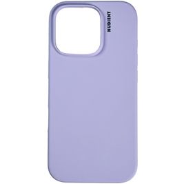 Nudient Base iPhone 16 Pro Max Siliconen Hoesje Backcover - Soft Purple