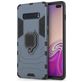 Mobigear Armor Ring Samsung Galaxy S10 Plus Hoesje Hardcase Backcover Shockproof met Ringhouder - Marineblauw