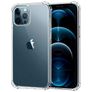Mobigear Cushion Doorzichtig iPhone 12 Hoesje Flexibel TPU Backcover Shockproof - Transparant