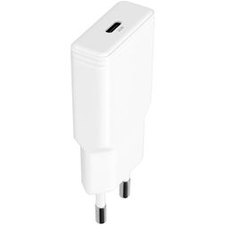 Mobiparts GaN Single USB-C Oplader Power Delivery 20W - Wit