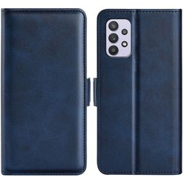 Mobigear Slim Magnet Samsung Galaxy A53 Hoesje Bookcase Portemonnee - Donkerblauw