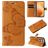 Mobigear Butterfly Xiaomi 14T Pro Hoesje Bookcase Portemonnee - Cognac