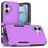 Mobigear Heavy Armor iPhone 16 Hoesje Hardcase Backcover Shockproof - Paars