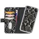 Mobilize Magnet Zipper iPhone 7 Hoesje Uitneembare 2in1 Bookcase Portemonnee - Zwart