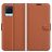 Mobigear Classic Realme 8 Hoesje Bookcase Portemonnee - Cognac