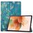 Mobigear Tri-Fold Samsung Galaxy Tab S7 FE Hoes Bookcase - Amandelbloesem