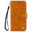 Mobigear Wallet Samsung Galaxy A8 (2018) Hoesje Bookcase Portemonnee - Cognac