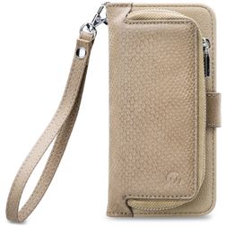 Mobilize Gelly Zipper Samsung Galaxy J5 (2017) Hoesje Uitneembare 2in1 Clutch - Latte