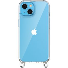 Mobigear Bungy iPhone 15 Hoesje Hardcase Backcover - Zilver