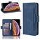 Mobigear Slide Wallet iPhone 11 Hoesje Bookcase Portemonnee - Blauw