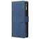 Mobigear Zipper Samsung Galaxy A71 Hoesje Bookcase Portemonnee - Blauw