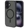 Mobiparts Hardcover iPhone 16 MagSafe Hoesje Hardcase Backcover - Satin Black