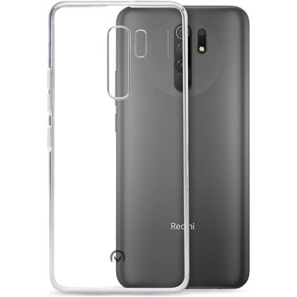 Mobilize Gelly Doorzichtig Xiaomi Redmi 9 Hoesje Flexibel TPU Backcover - Transparant