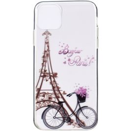 Mobigear Design iPhone 11 Pro Max Hoesje Flexibel TPU Backcover - Eiffeltoren