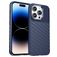 Mobigear Groove iPhone 15 Pro Hoesje Flexibel TPU Backcover - Blauw