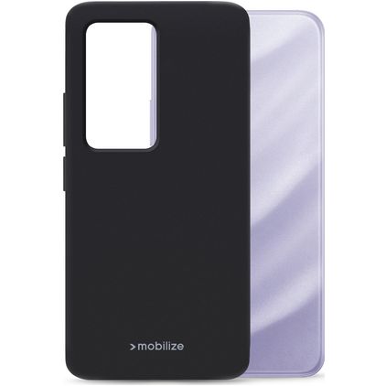 Mobilize Rubber Gelly Xiaomi Redmi 17 5G Hoesje Flexibel TPU Backcover - Zwart