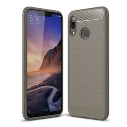 Mobigear Brushed Slim Huawei Nova 3 Hoesje Flexibel TPU Backcover - Grijs